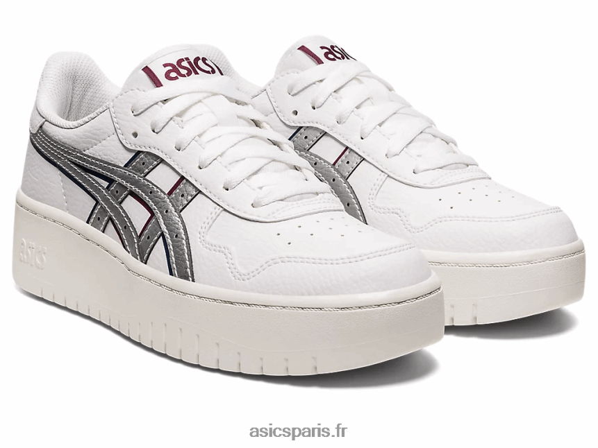 femmes Asics le japon s pf BXL8B22225 blanc/argent pur