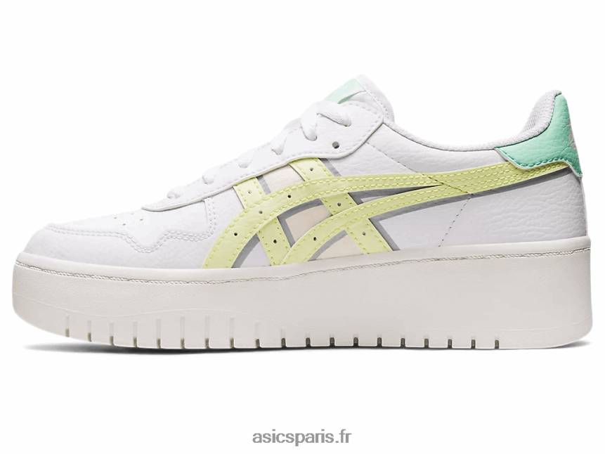 femmes Asics le japon s pf BXL8B22230 blanc/jaune
