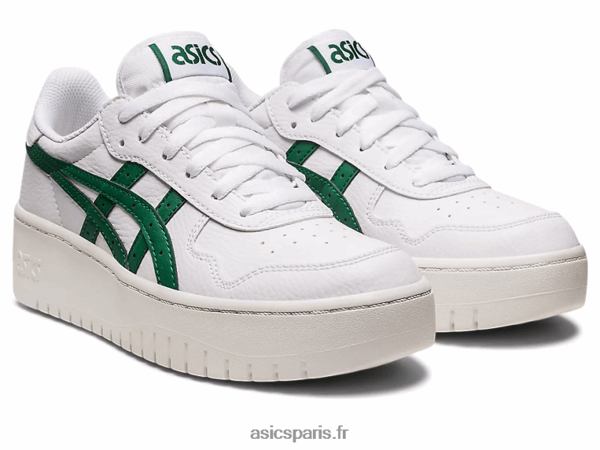 femmes Asics le japon s pf BXL8B22637 blanc/vert trèfle