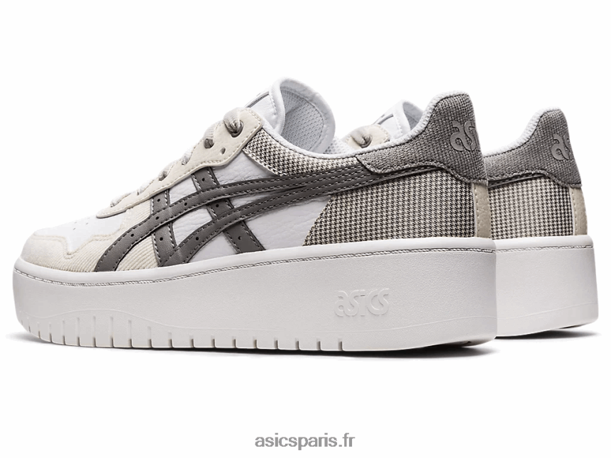 femmes Asics le japon s pf BXL8B22816 blanc/gris argile