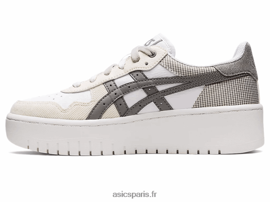 femmes Asics le japon s pf BXL8B22816 blanc/gris argile