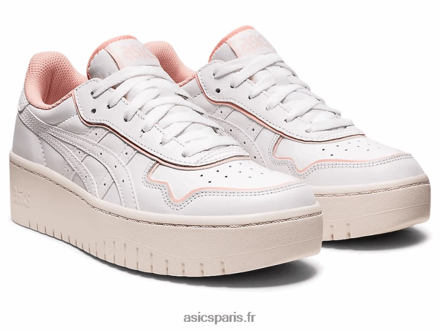 femmes Asics le japon s pf BXL8B23159 blanc/rose givré