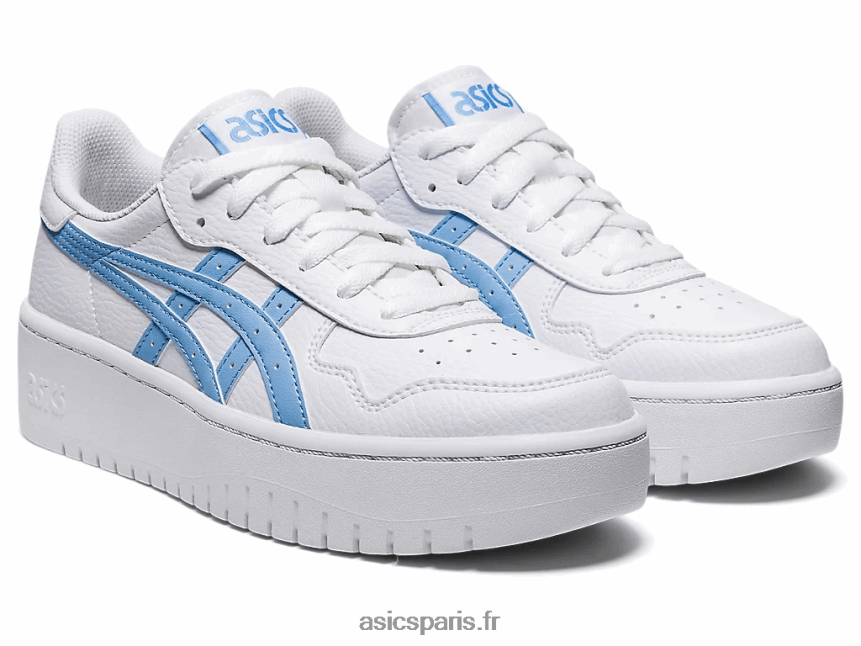 femmes Asics le japon s pf BXL8B23321 bonheur blanc/bleu