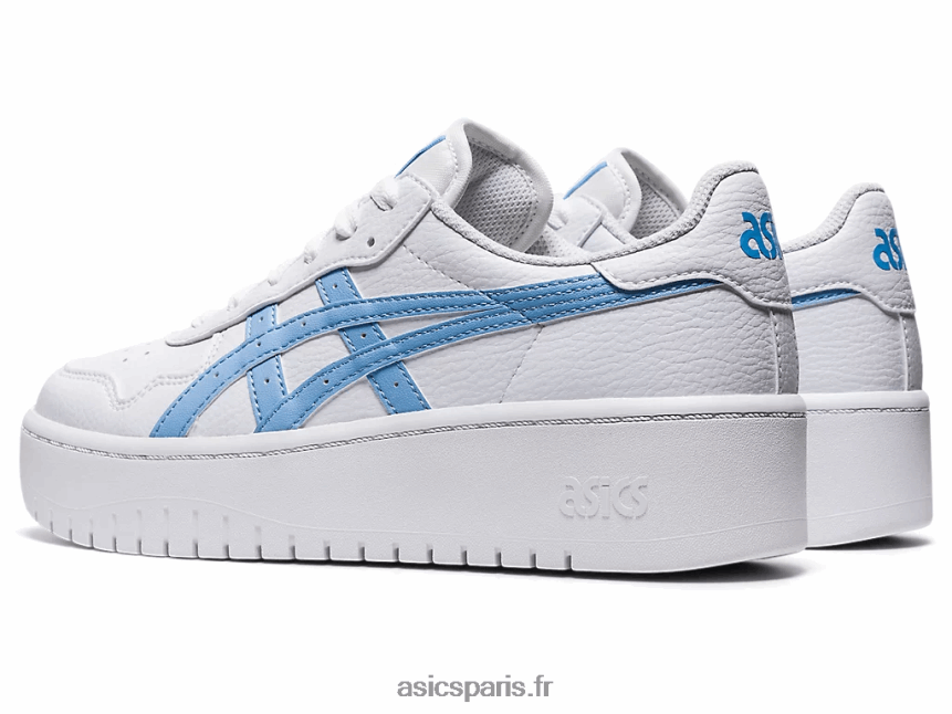 femmes Asics le japon s pf BXL8B23321 bonheur blanc/bleu