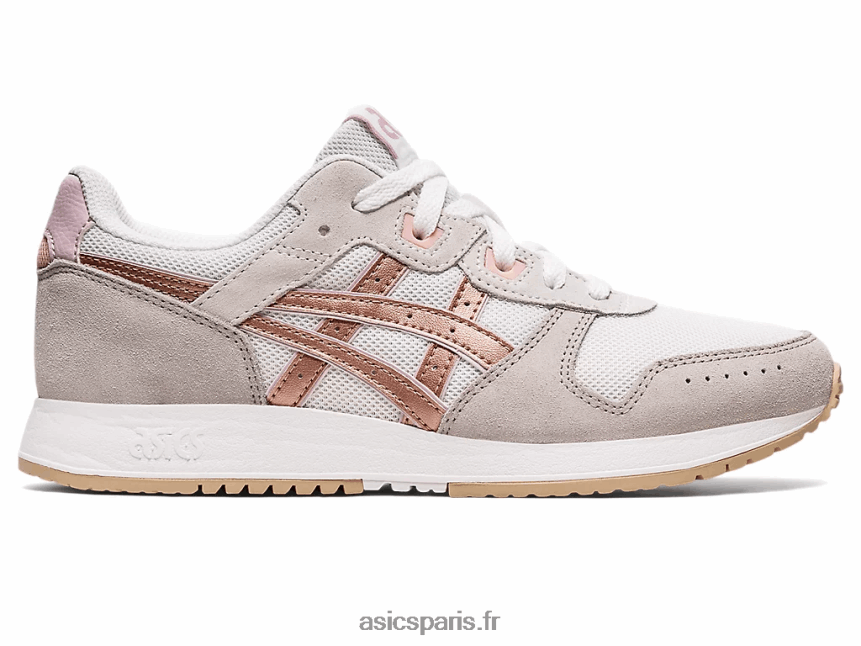 femmes Asics lyte classique BXL8B23179 blanc/or rose