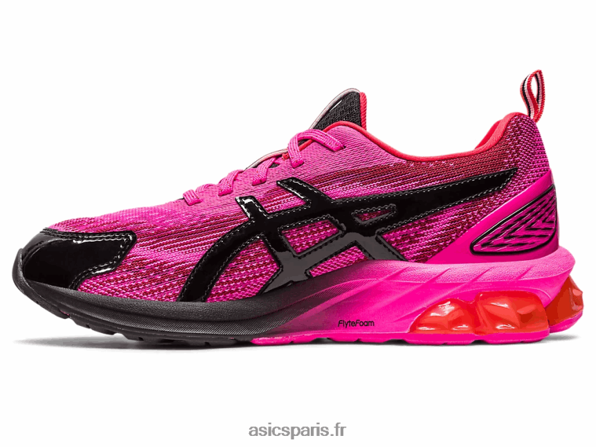 femmes Asics p.e nation x gel-quantum 180 vii BXL8B22382 rose brillant/noir