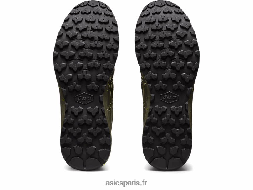 femmes Asics sentier de torrance BXL8B2220 pierre brune/étincelle de citron