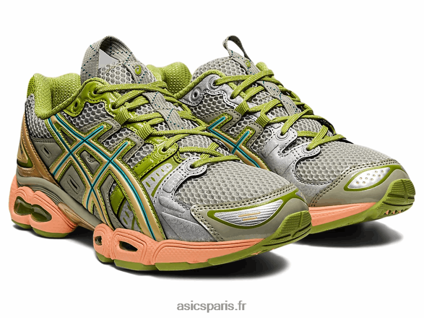 femmes Asics ub3-s gel-nimbus 9 BXL8B23197 pierre d\'abbaye/champagne