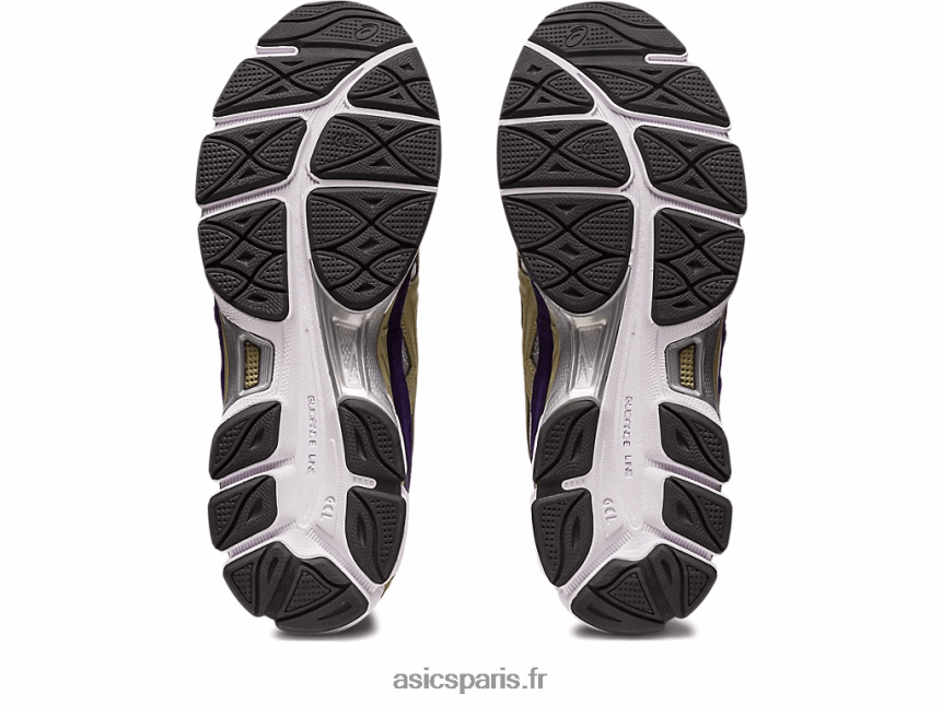 femmes Asics éveillé ny x gel-nyc BXL8B2307 argent pur/raisin gothique