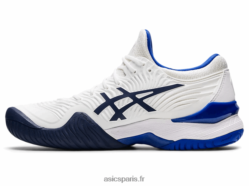 femmes Asics cour ff 2 BXL8B23902 blanc/bleu lapis-lazuli