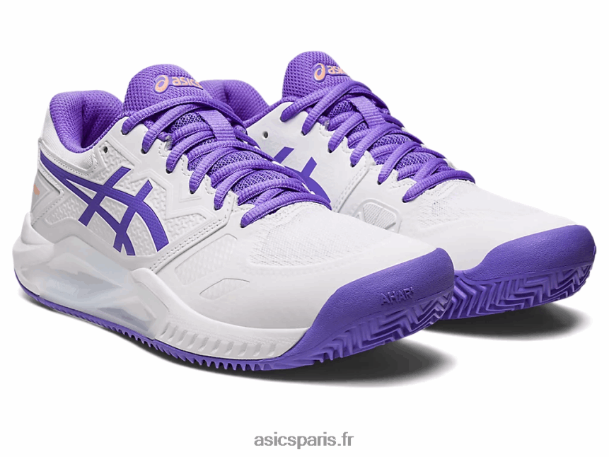 femmes Asics gel-challenger 13 argile BXL8B22538 blanc/améthyste