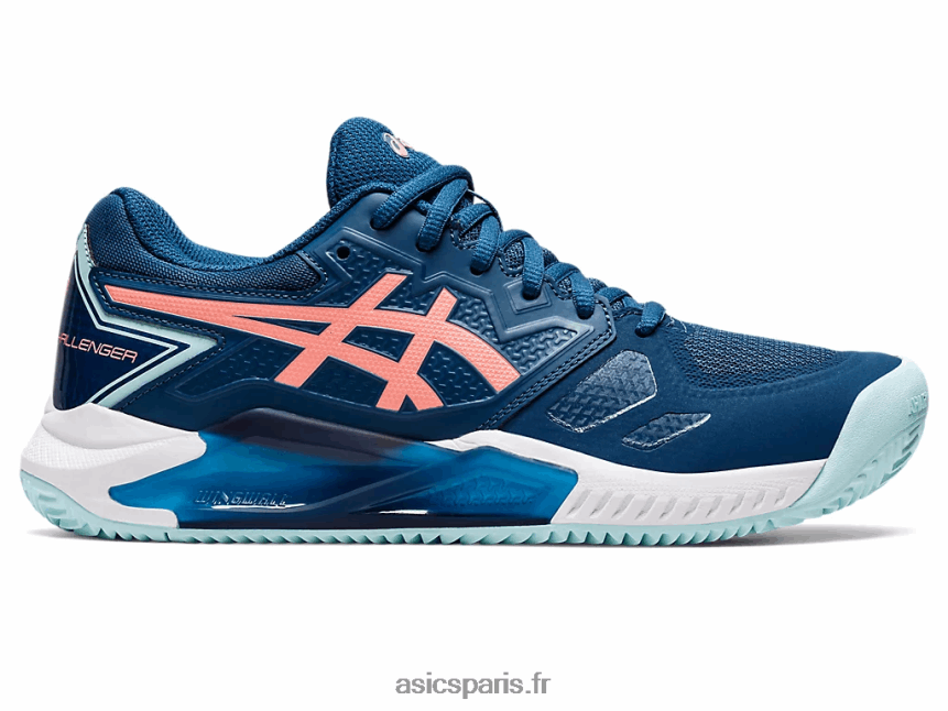 femmes Asics gel-challenger 13 argile BXL8B23605 indigo clair/goyave