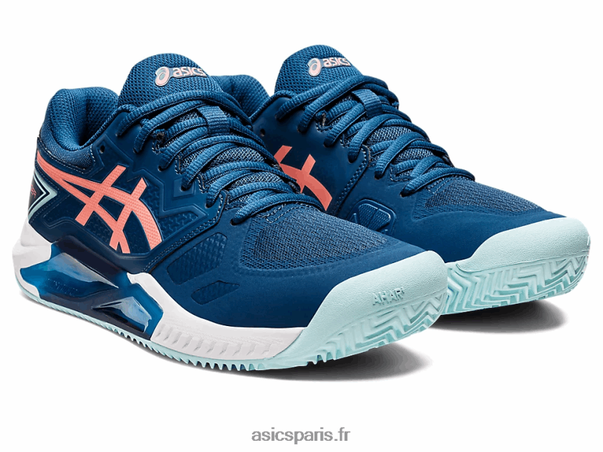 femmes Asics gel-challenger 13 argile BXL8B23605 indigo clair/goyave