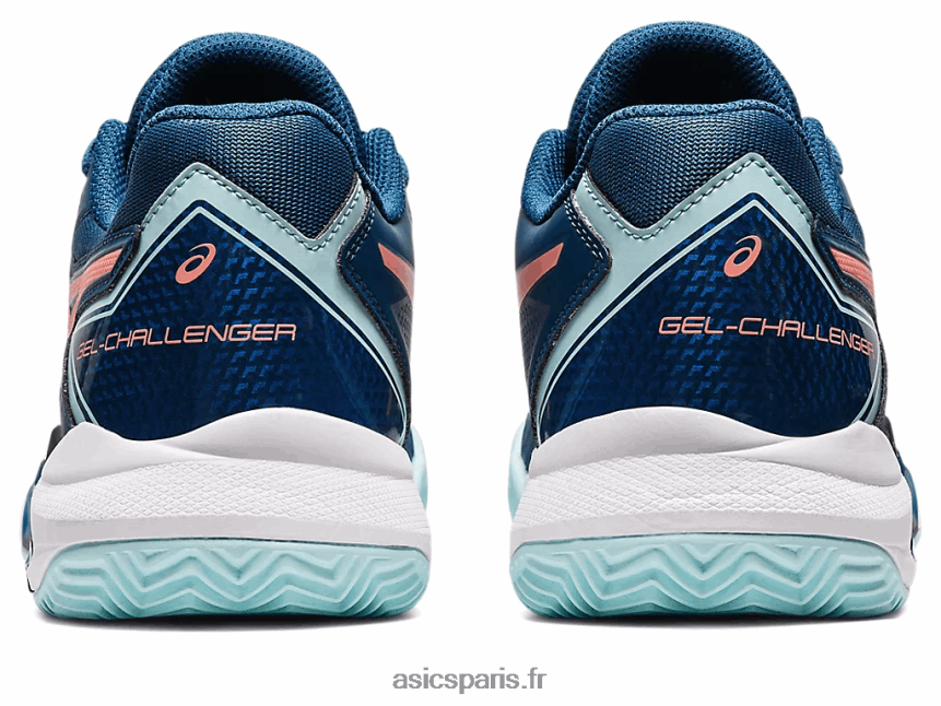femmes Asics gel-challenger 13 argile BXL8B23605 indigo clair/goyave