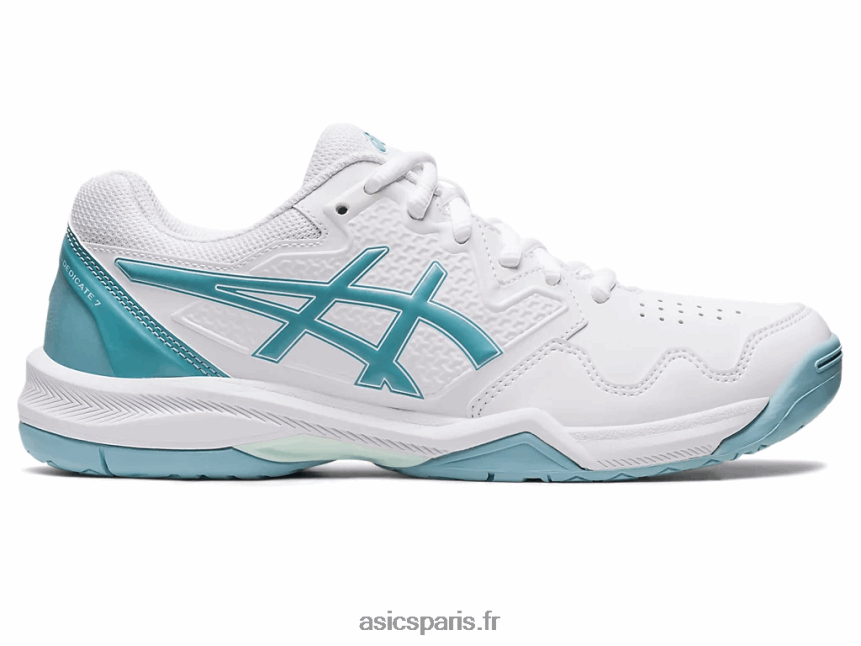 femmes Asics gel-dédié 7 BXL8B23181 blanc/bleu fumé