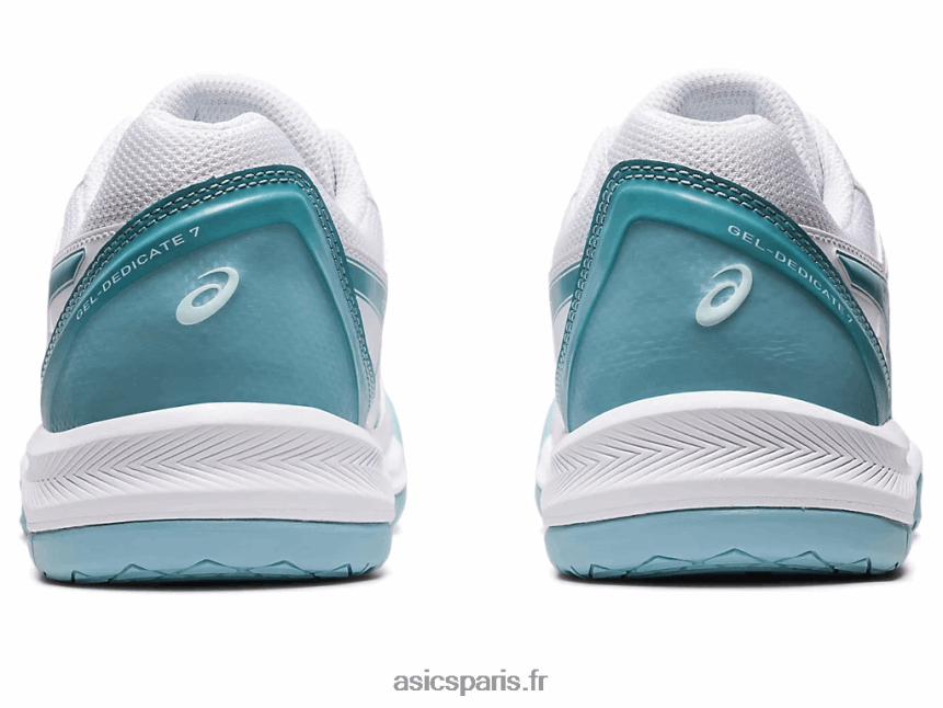 femmes Asics gel-dédié 7 BXL8B23181 blanc/bleu fumé