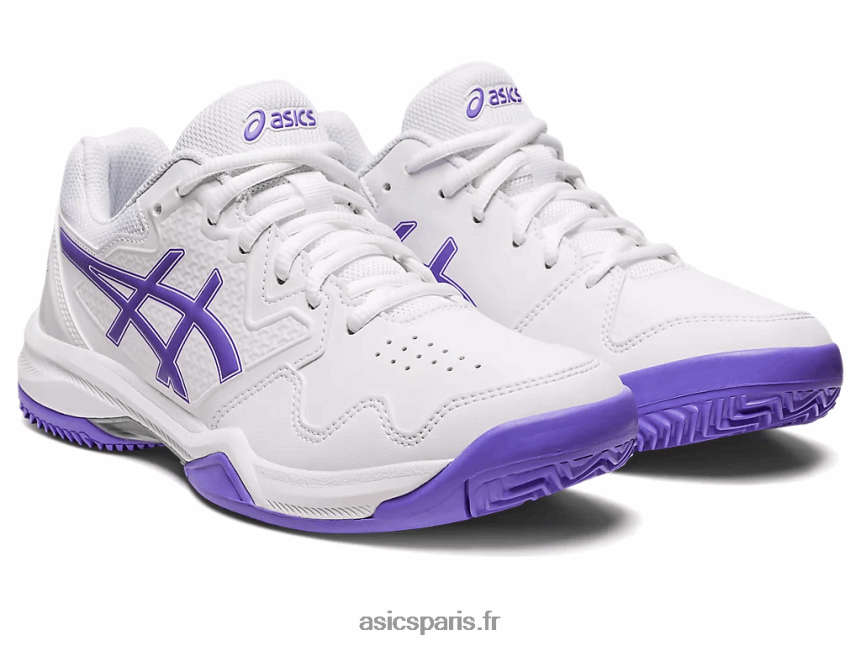 femmes Asics gel-dedicate 7 argile BXL8B22541 blanc/améthyste
