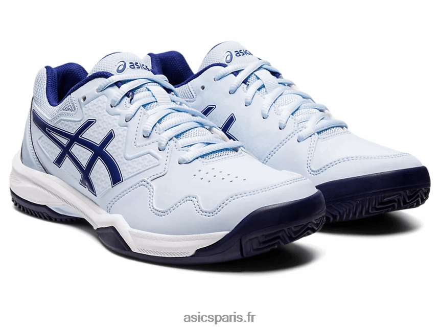 femmes Asics gel-dedicate 7 argile BXL8B23044 ciel doux/bleu piqué