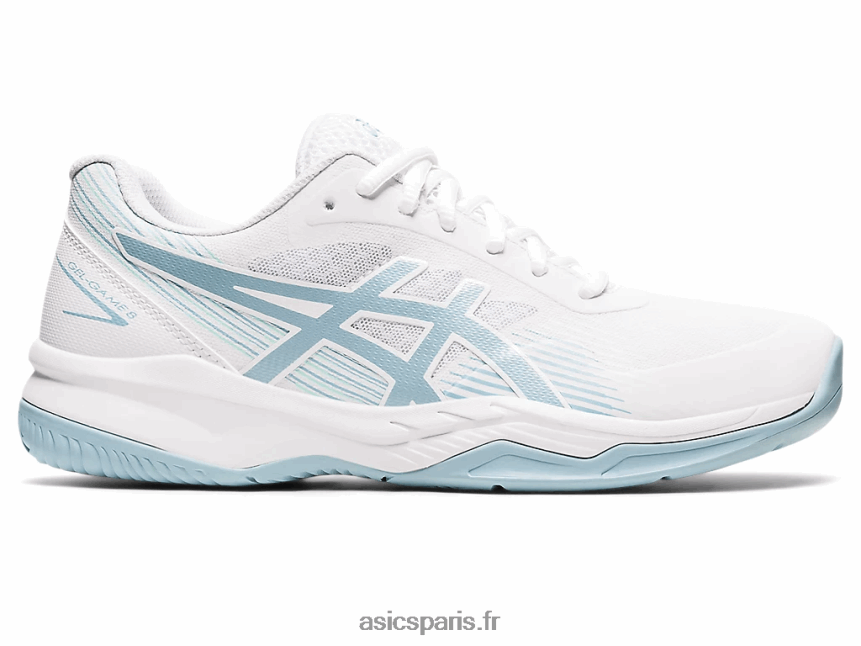 femmes Asics gel-jeu 8 BXL8B23192 blanc/bleu fumé