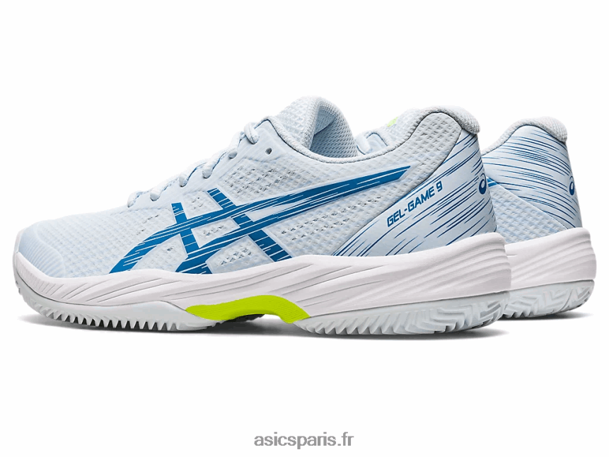 femmes Asics gel-jeu 9 argile/oc BXL8B22560 bleu ciel/reborn