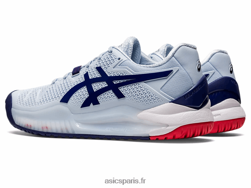 femmes Asics gel-résolution 8 BXL8B23122 ciel doux/bleu piqué