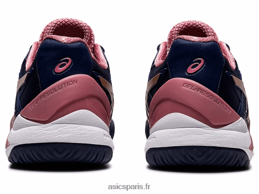 femmes Asics gel-résolution 8 BXL8B23894 caban/or rose