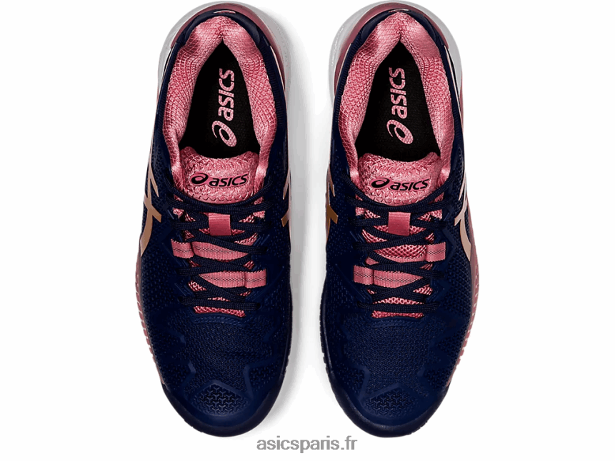 femmes Asics gel-résolution 8 BXL8B23894 caban/or rose