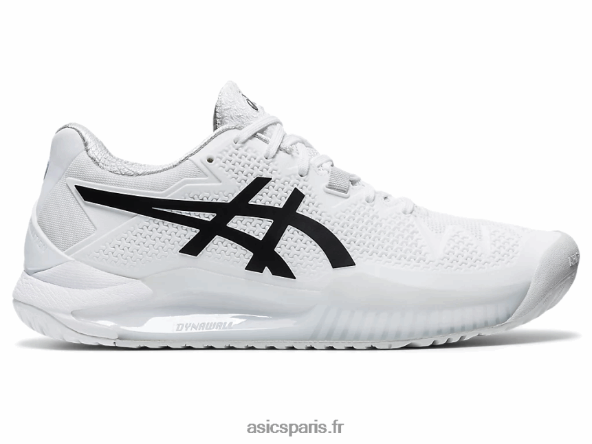femmes Asics gel-résolution 8 BXL8B24152 blanc noir
