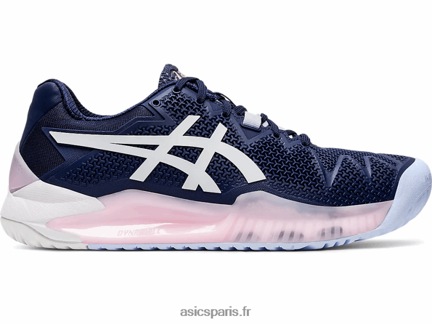 femmes Asics gel-résolution 8 BXL8B24185 caban/blanc