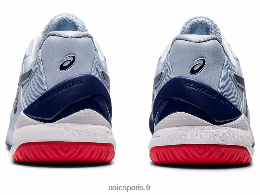 femmes Asics gel-résolution 8 de large BXL8B23107 ciel doux/bleu piqué