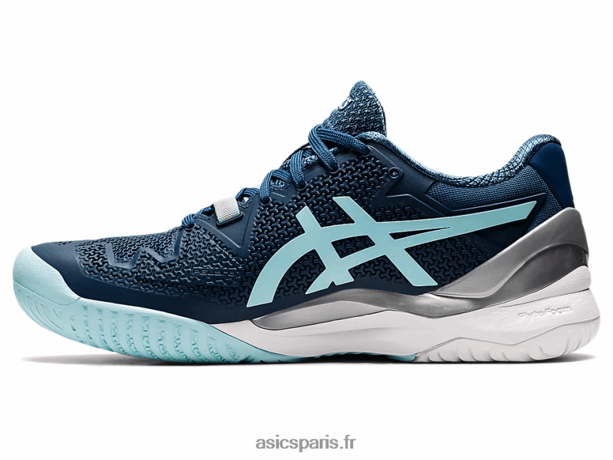 femmes Asics gel-résolution 8 de large BXL8B23521 indigo clair/bleu clair