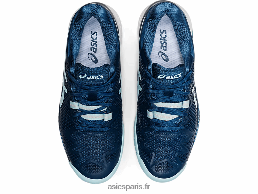 femmes Asics gel-résolution 8 de large BXL8B23521 indigo clair/bleu clair