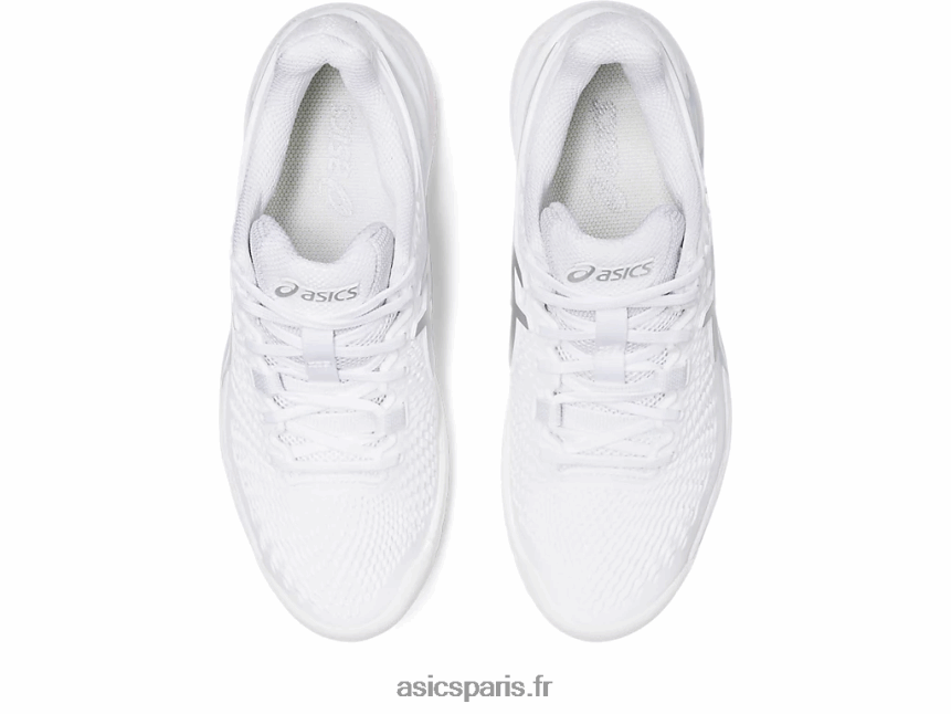 femmes Asics gel-résolution 9 BXL8B22390 blanc/argent pur