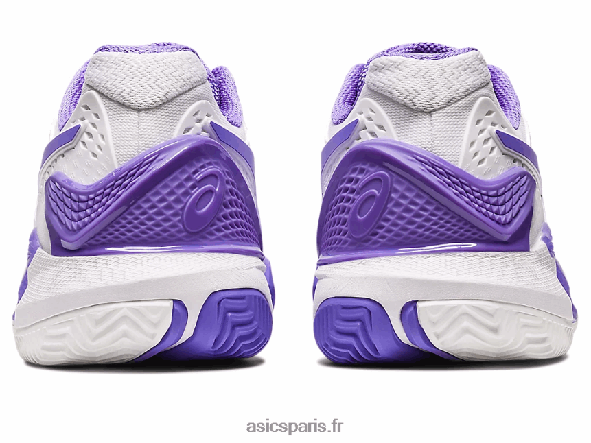 femmes Asics gel-résolution 9 argile BXL8B22452 blanc/améthyste