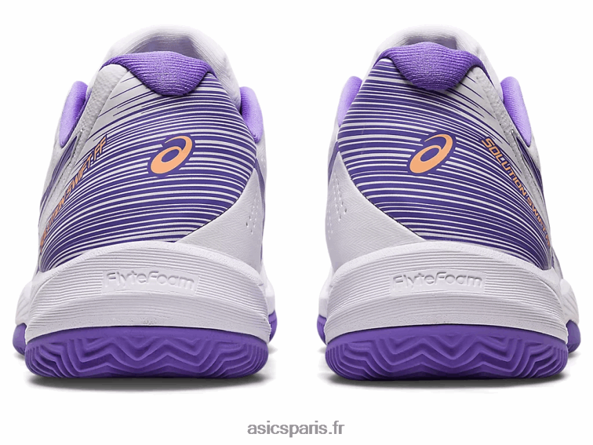 femmes Asics solution d\'argile rapide ff BXL8B22569 blanc/améthyste