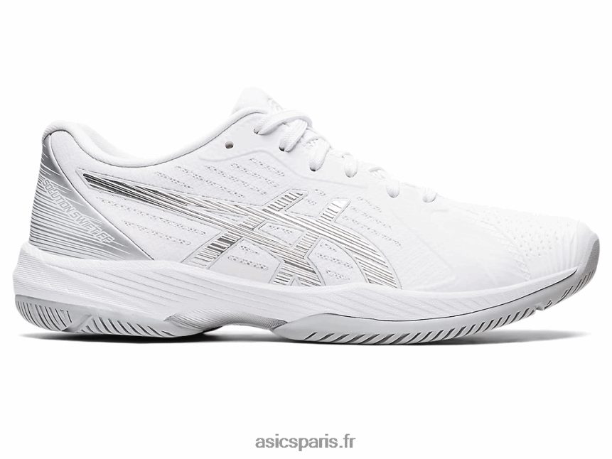 femmes Asics solution rapide ff BXL8B23432 blanc/argent pur