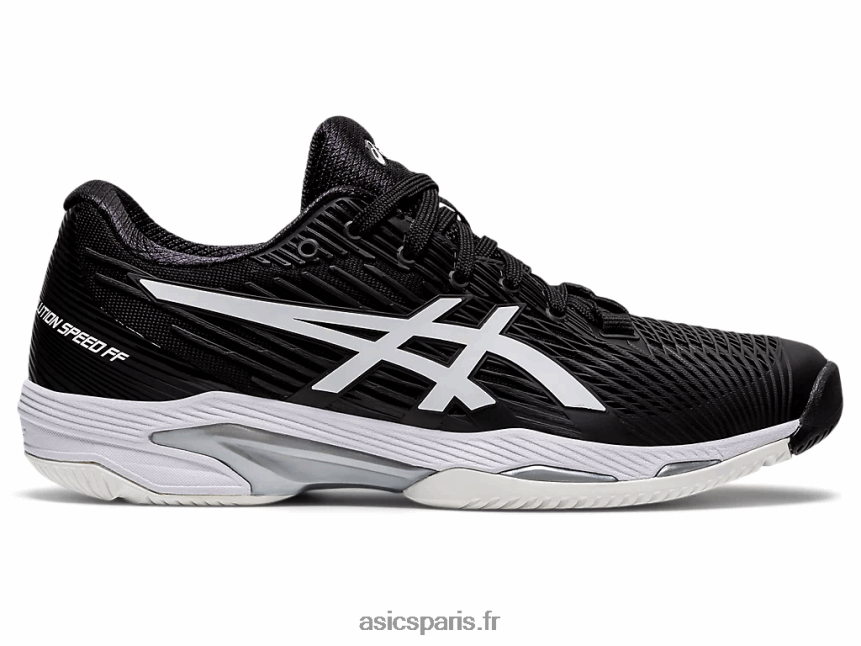 femmes Asics vitesse de solution ff 2 BXL8B22354 noir blanc