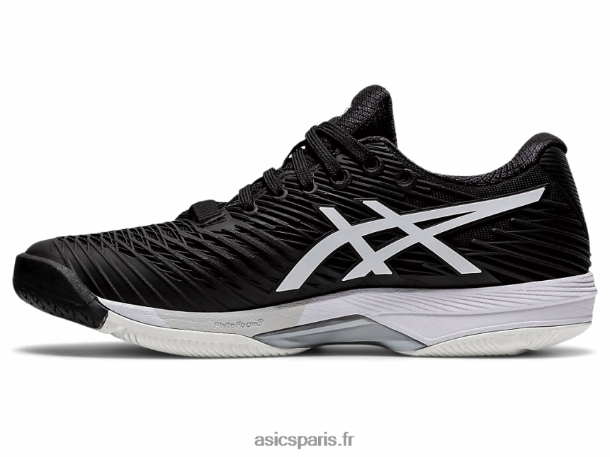 femmes Asics vitesse de solution ff 2 BXL8B22354 noir blanc