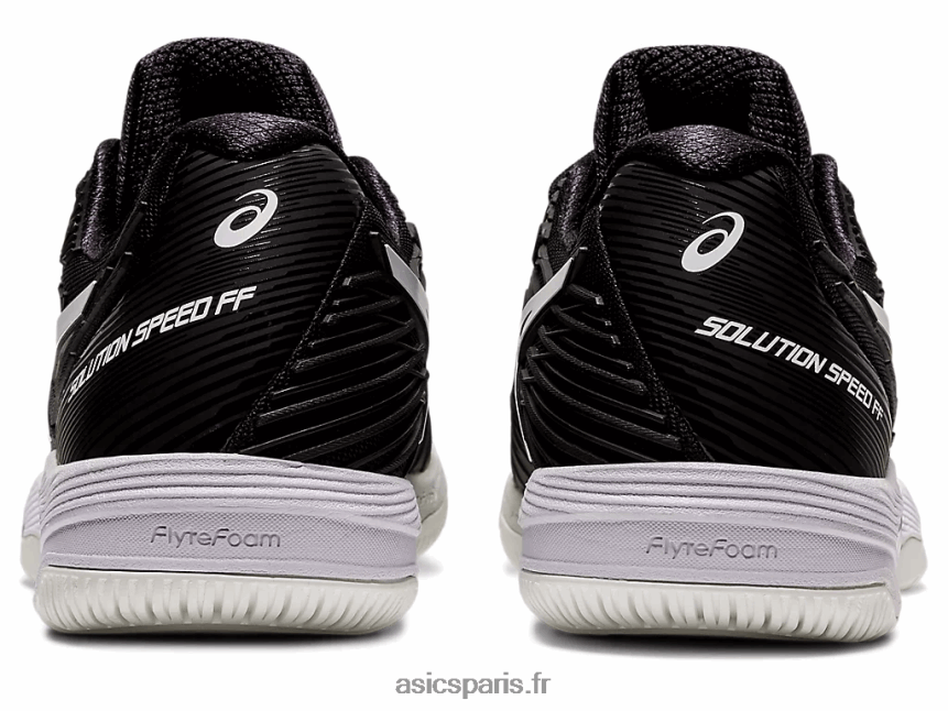femmes Asics vitesse de solution ff 2 BXL8B22354 noir blanc