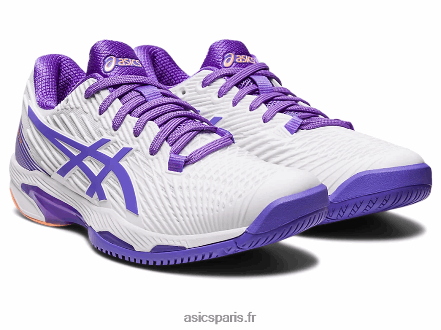 femmes Asics vitesse de solution ff 2 BXL8B22388 blanc/améthyste