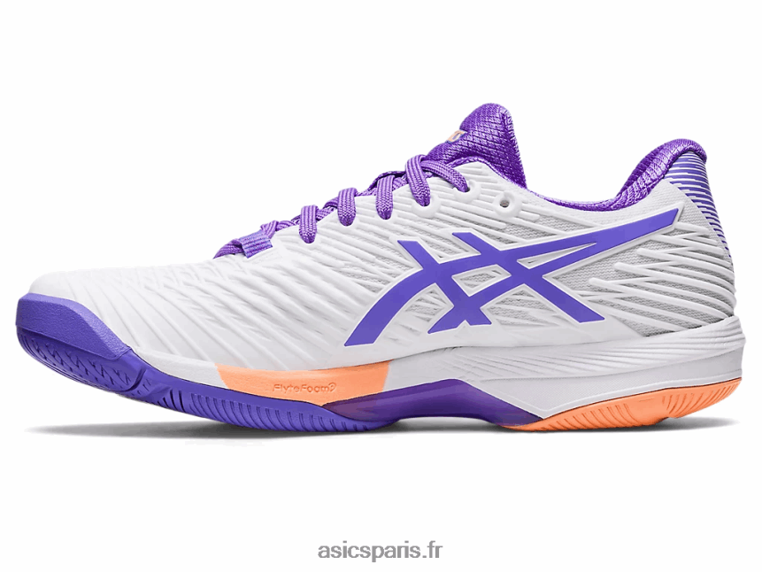 femmes Asics vitesse de solution ff 2 BXL8B22388 blanc/améthyste