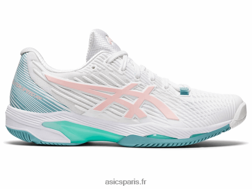femmes Asics vitesse de solution ff 2 BXL8B23168 blanc/rose givré
