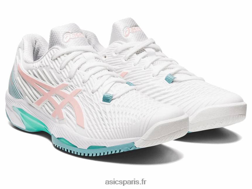 femmes Asics vitesse de solution ff 2 BXL8B23168 blanc/rose givré