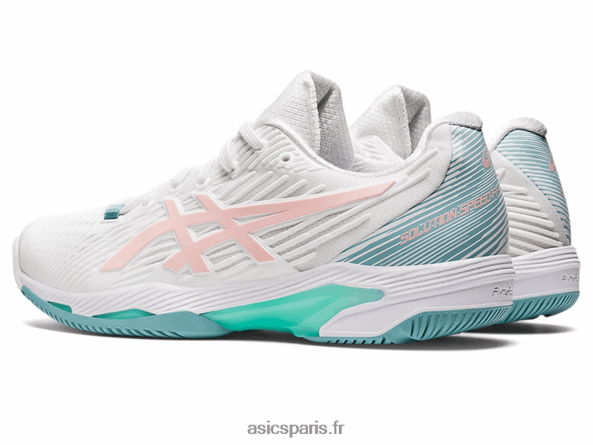 femmes Asics vitesse de solution ff 2 BXL8B23168 blanc/rose givré