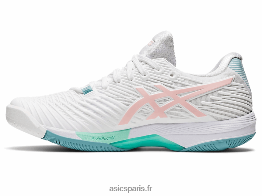 femmes Asics vitesse de solution ff 2 BXL8B23168 blanc/rose givré