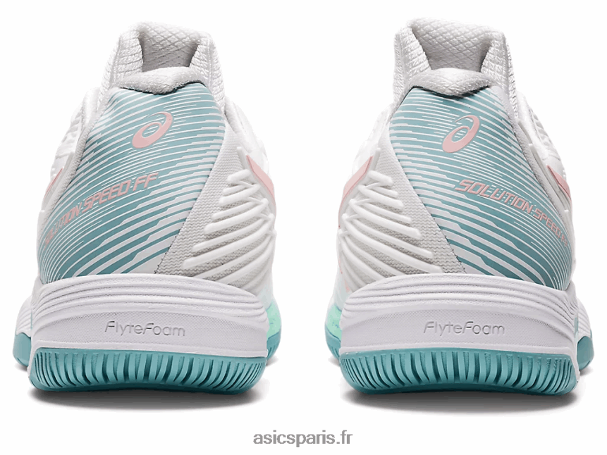 femmes Asics vitesse de solution ff 2 BXL8B23168 blanc/rose givré