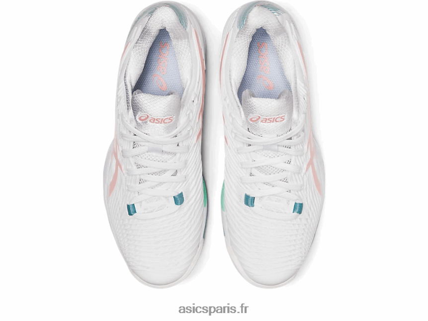 femmes Asics vitesse de solution ff 2 BXL8B23168 blanc/rose givré