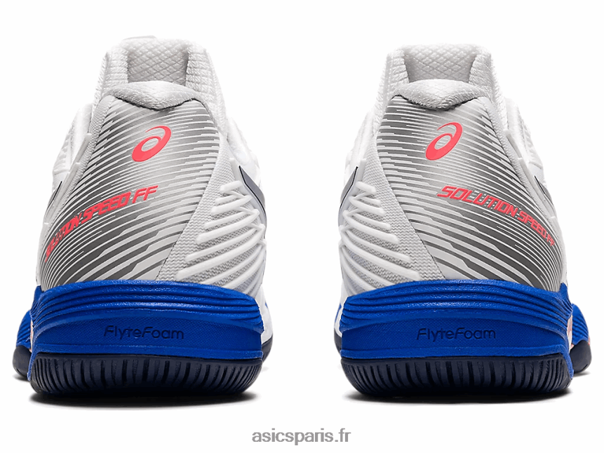 femmes Asics vitesse de solution ff 2 BXL8B23510 blanc/capot