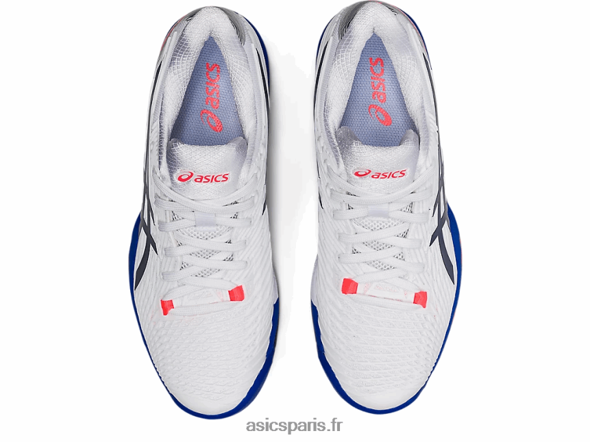 femmes Asics vitesse de solution ff 2 BXL8B23510 blanc/capot