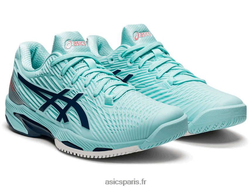 femmes Asics vitesse de solution ff 2 BXL8B23601 bleu clair/indigo clair